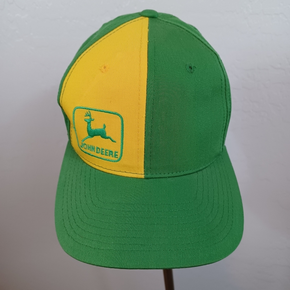 John Deere Vintage Strapback Hat Size OS